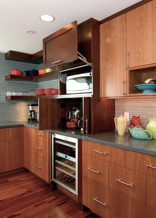 Microwave Cabinet Divine Kitchens