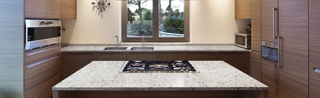 Silestone Kitchen Arctic Ocean